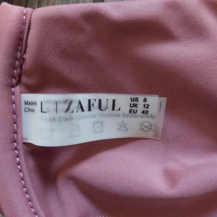 Maillot de bain 2 pièces Zaful taille L haut et bas marron - photo numéro 3