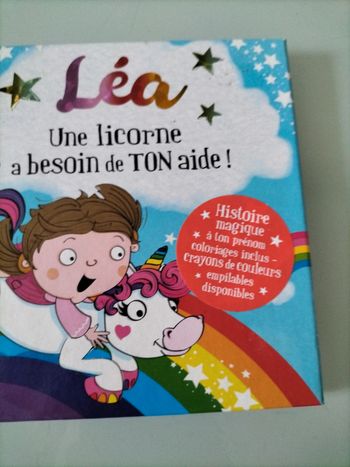 Léa une licorne a besoin de ton aide !