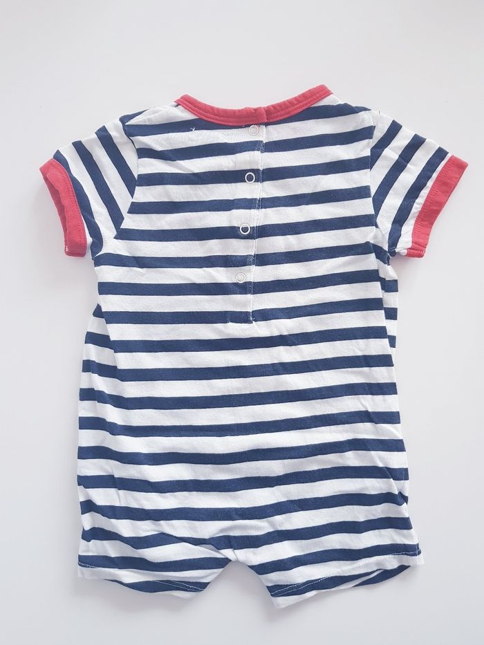 Kiabi - Combi-short / grenouillère / pyjama une pièce / dors bien - Marinière - photo numéro 2