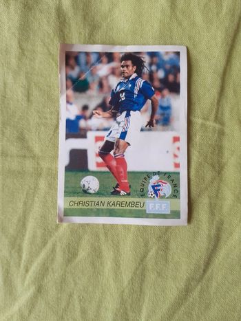 Image Total - France 98 - Christian Karembeu - FFF