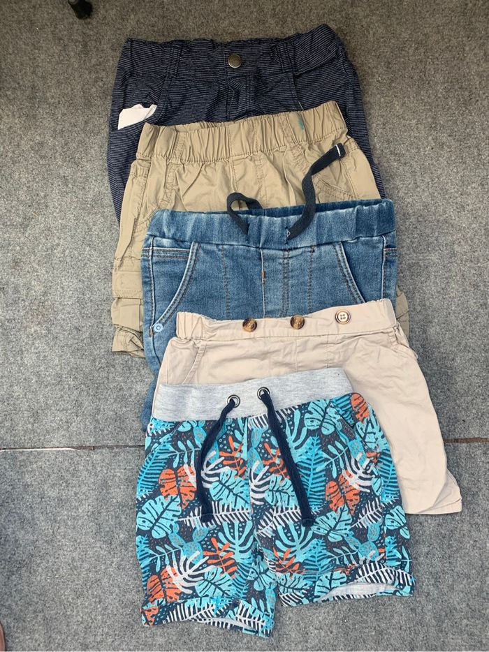 Lot de 5 short 92 cm - photo numéro 2