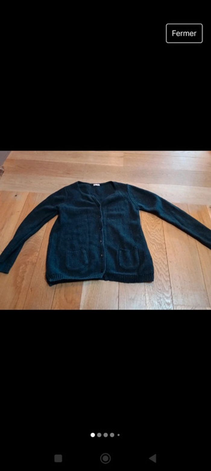 Gilet a boutons fille - photo numéro 2