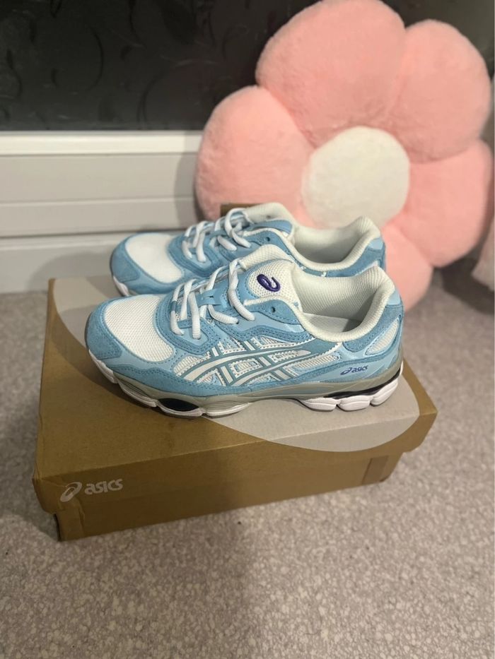ASICS Gel-NYC Cream Arctic Sky Taille 41.5 - photo numéro 3