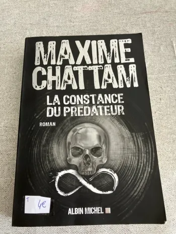 La Constance du prédateur – Maxime Chattam – Albin Michel