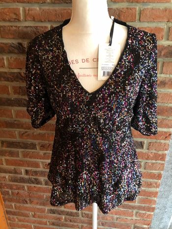 Blouse à sequins Naf naf - ne u ve