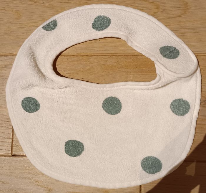 Lot de 5 bavoirs à scratch pour bébé fille - photo numéro 2