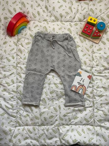 sarouel gris motifs winnie disney 24 mois lien de serrage à la taille