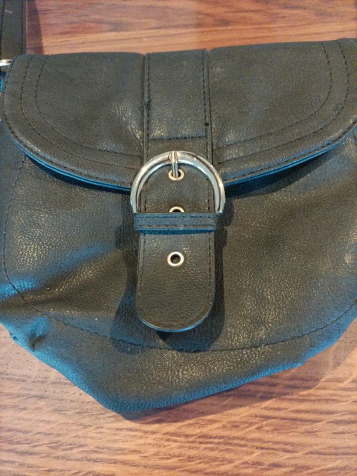 Sac noir femme bandoulière - photo numéro 2