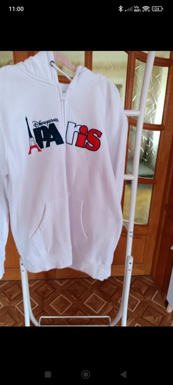 Sweats zippé a capuche Mickey XXL