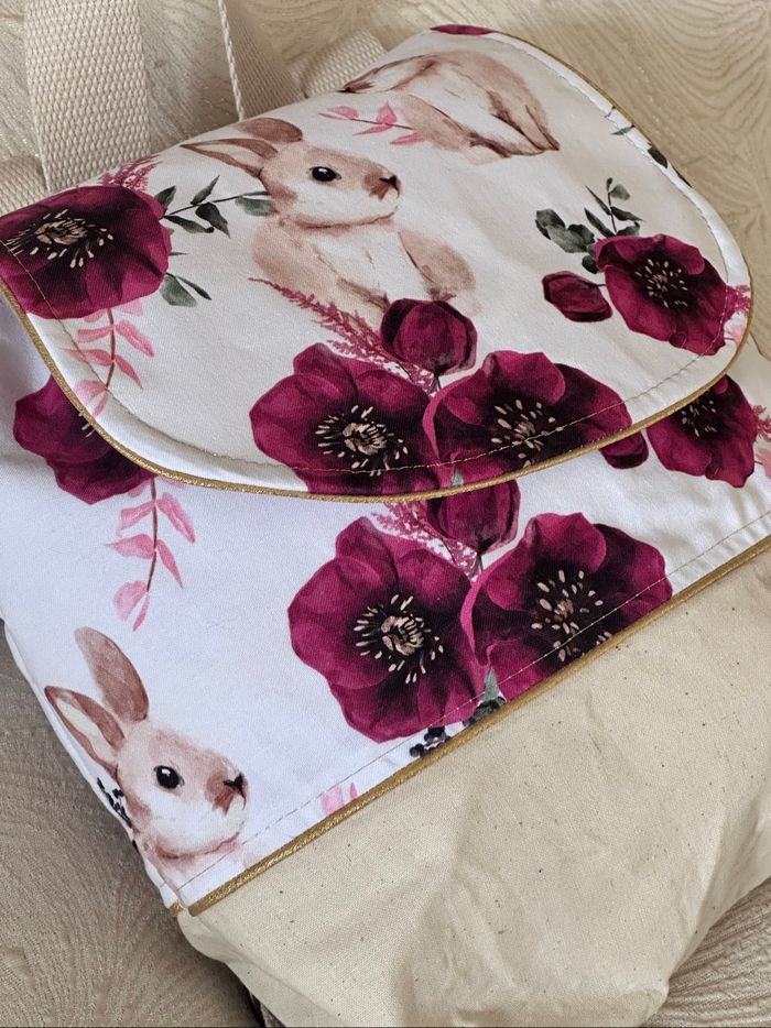 Sac à dos maternelle lapin - photo numéro 4