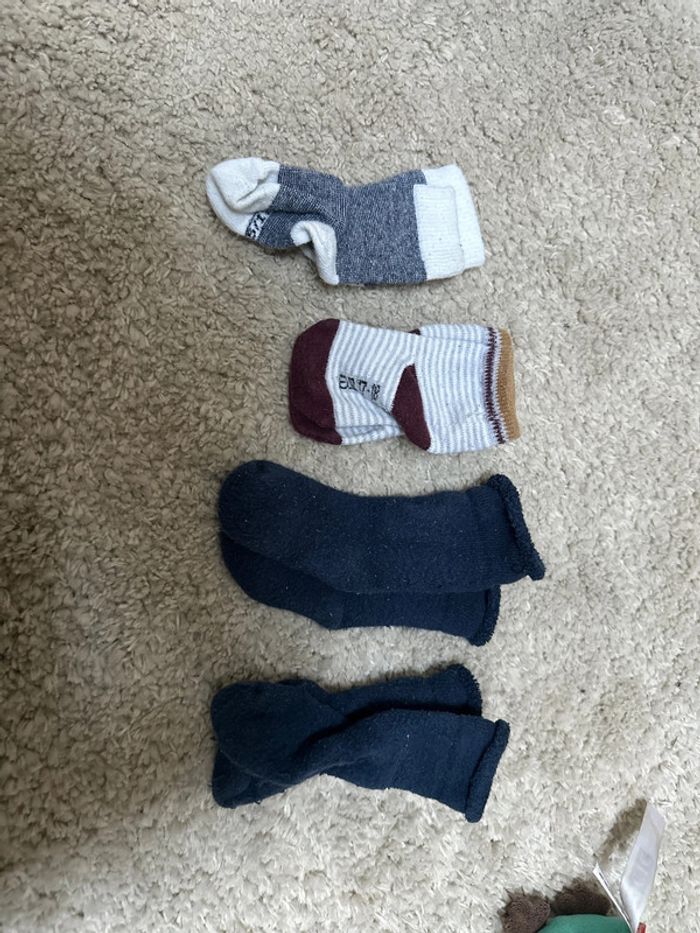 Lot paire chaussette 17 18 Zeeman Beebs
