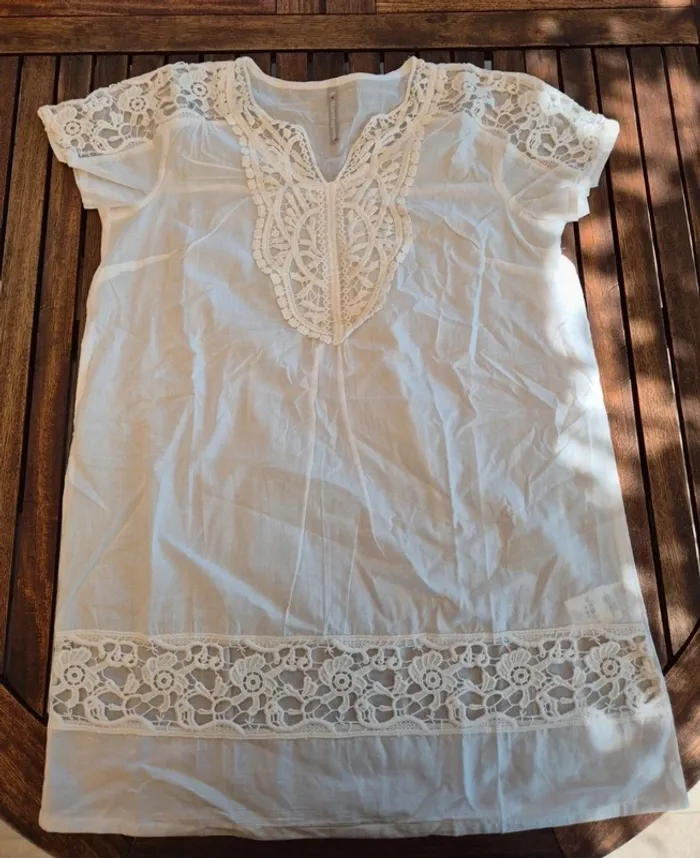 Blouse blanche neuve Blancheporte - photo numéro 4