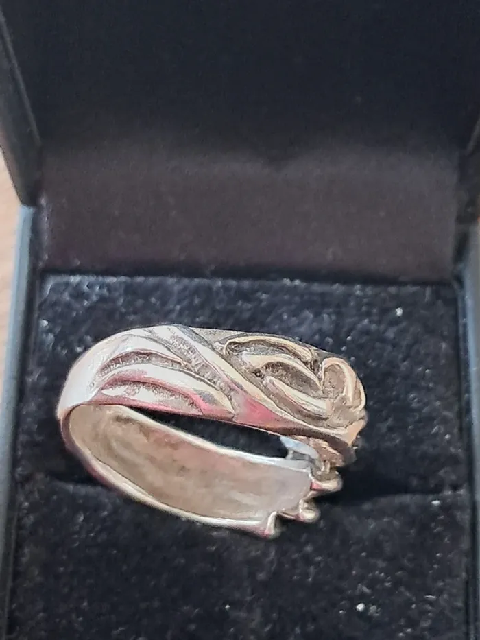 Grosse bague en argent - photo numéro 5