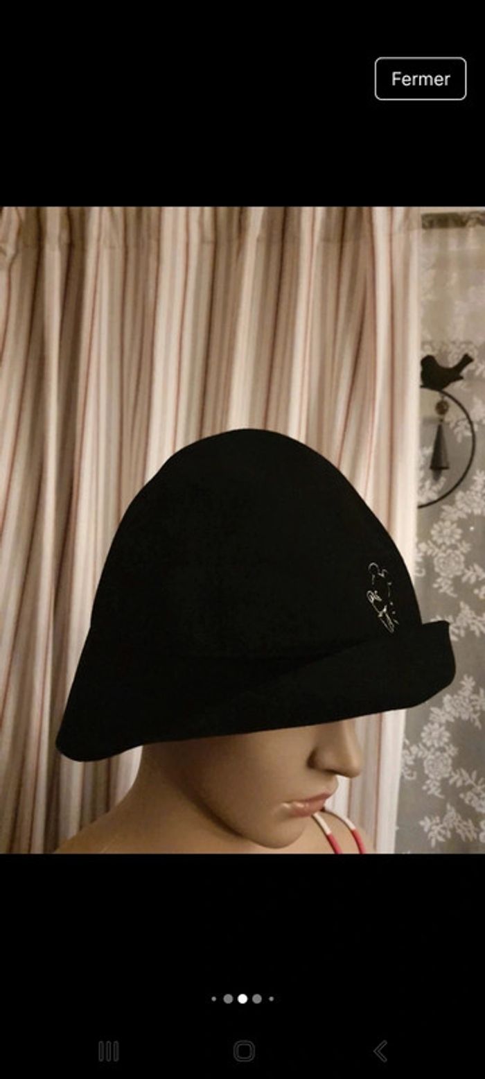 Chapeau noir Disneyland resort Paris 58cm - photo numéro 8