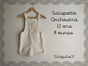 Salopette Orchestra 12 ans