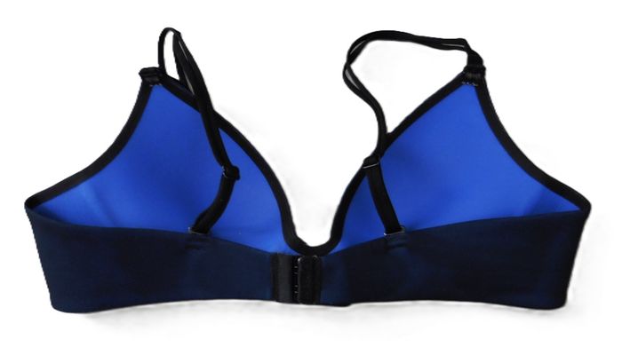 Soutien gorge bleu et noir. Push up. Armature. La Senza. 80A - photo numéro 3