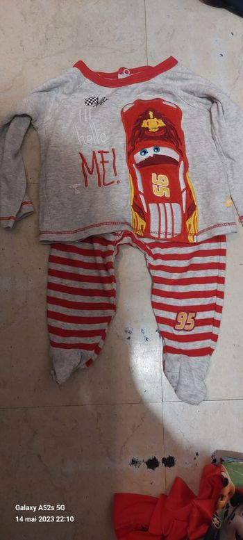 Pyjama cars 9 mois