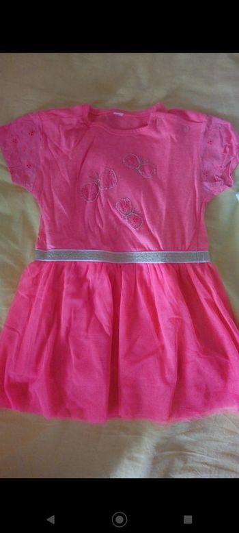 Robe manches courtes avec tutu
