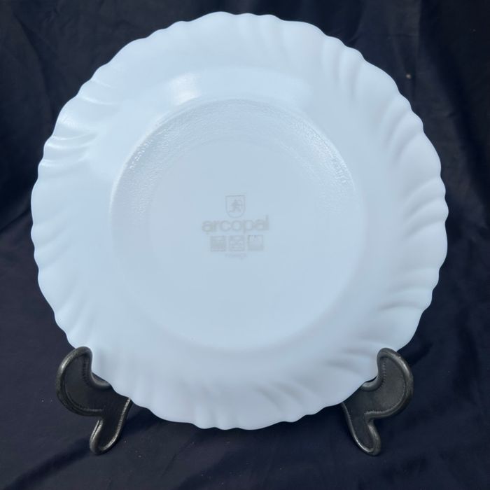 6 assiettes à dessert bleuet vintage Arcopal Gipsy - photo numéro 3