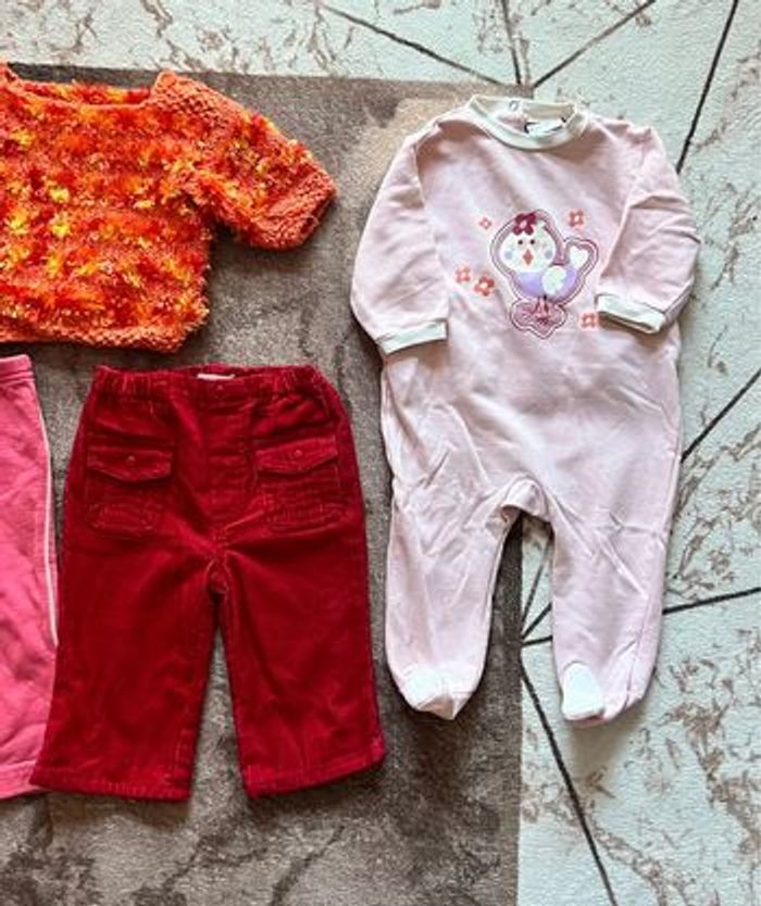 Vêtements bébé fille 9 et 12 mois - photo numéro 4