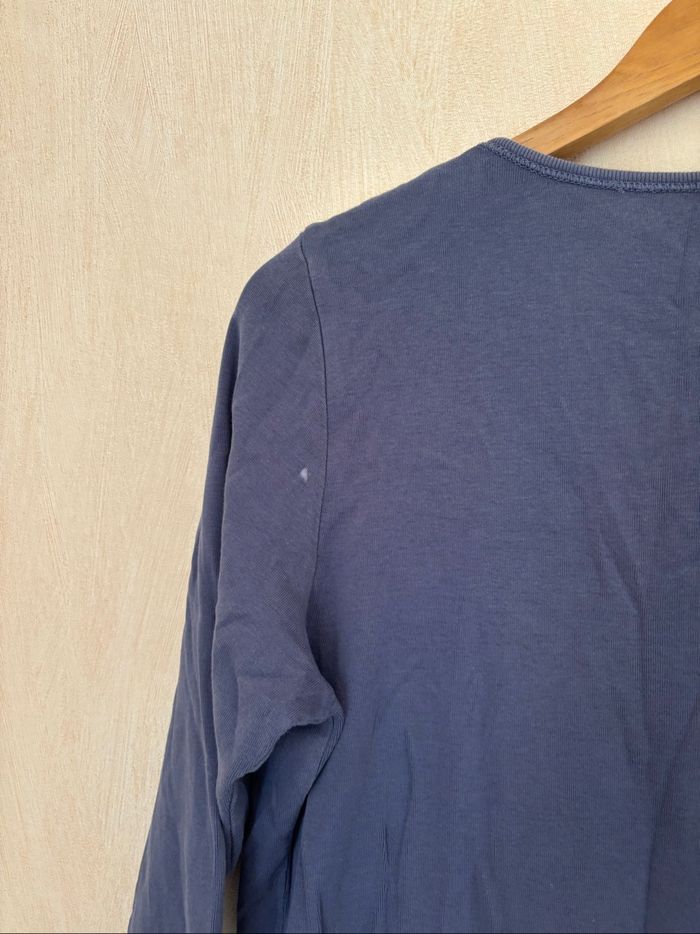 Haut bleu et blanc - photo numéro 3