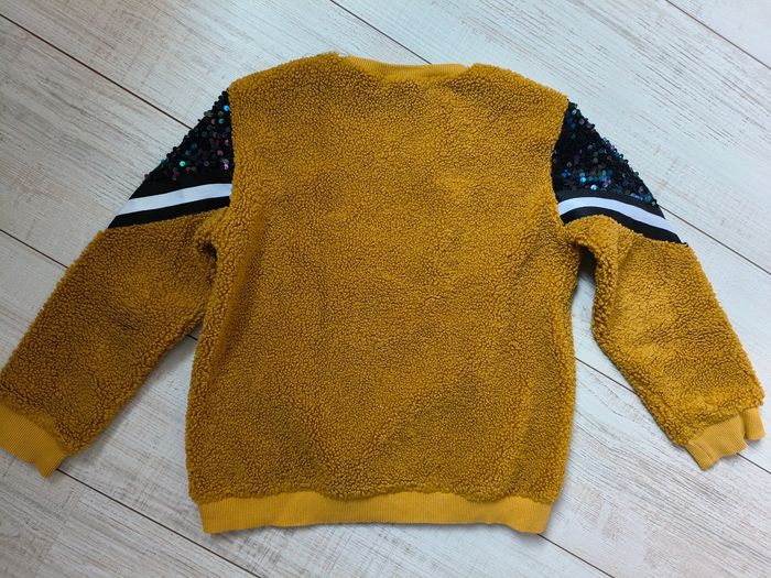 Pull chaud moutarde - photo numéro 3