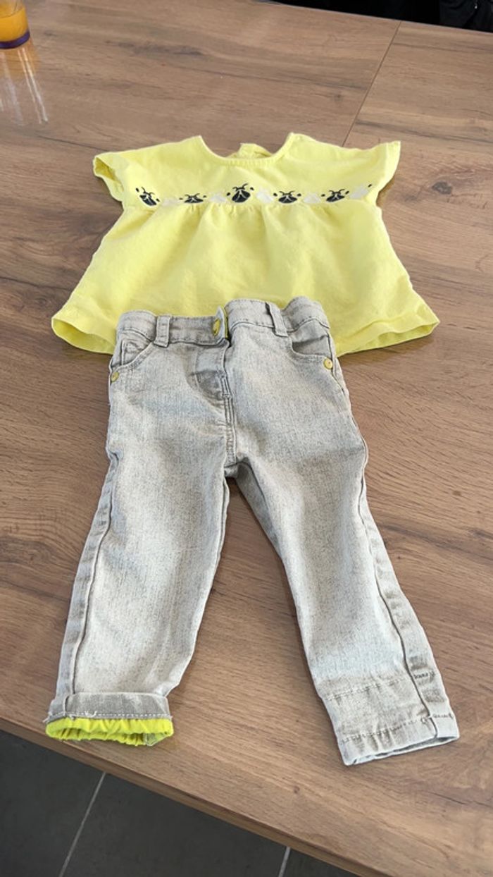 Tenue fille 6 mois