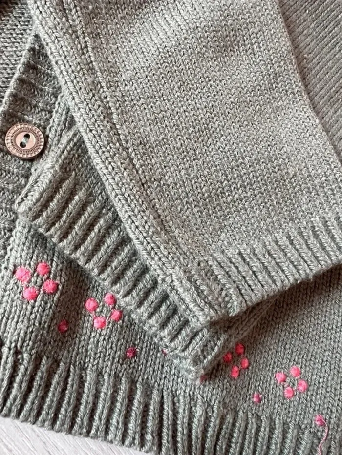 Joli gilet kaki sergent major 4 ans - photo numéro 4