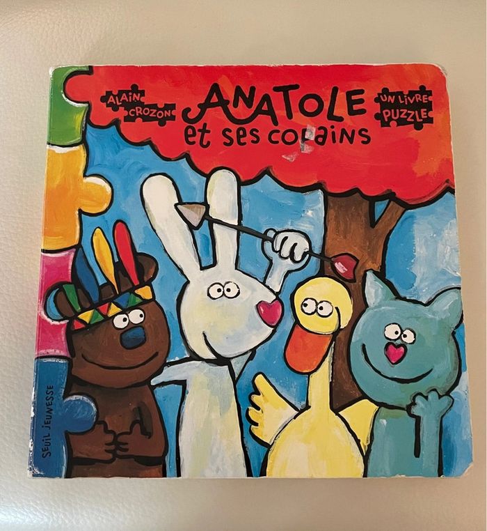 Livre puzzle - Anatole et ses copains