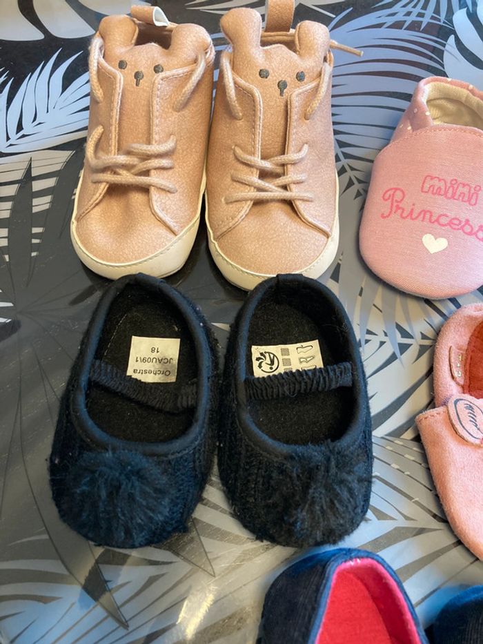 Chaussons bébé fille - photo numéro 2