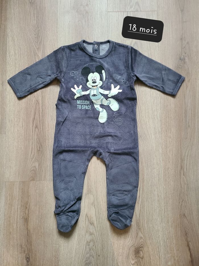 Pyjama grenouillère 18 mois Mickey