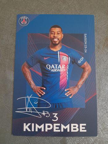 Carte PSG Kimpembe