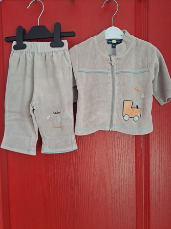 Ensemble garçon 2 pièces 3 mois