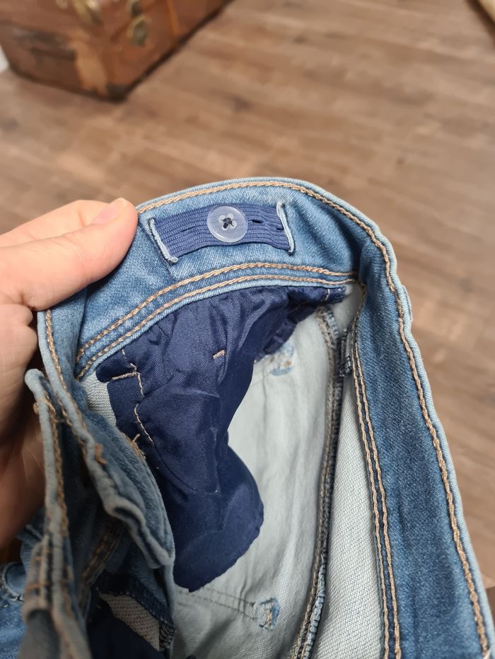 Jeans droit stretch 10 ans garçon - photo numéro 4