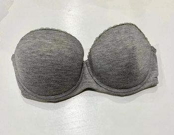 Soutien gorge sans bretelle gris 85D la halle
