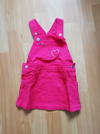 Robe jean bébé fille
