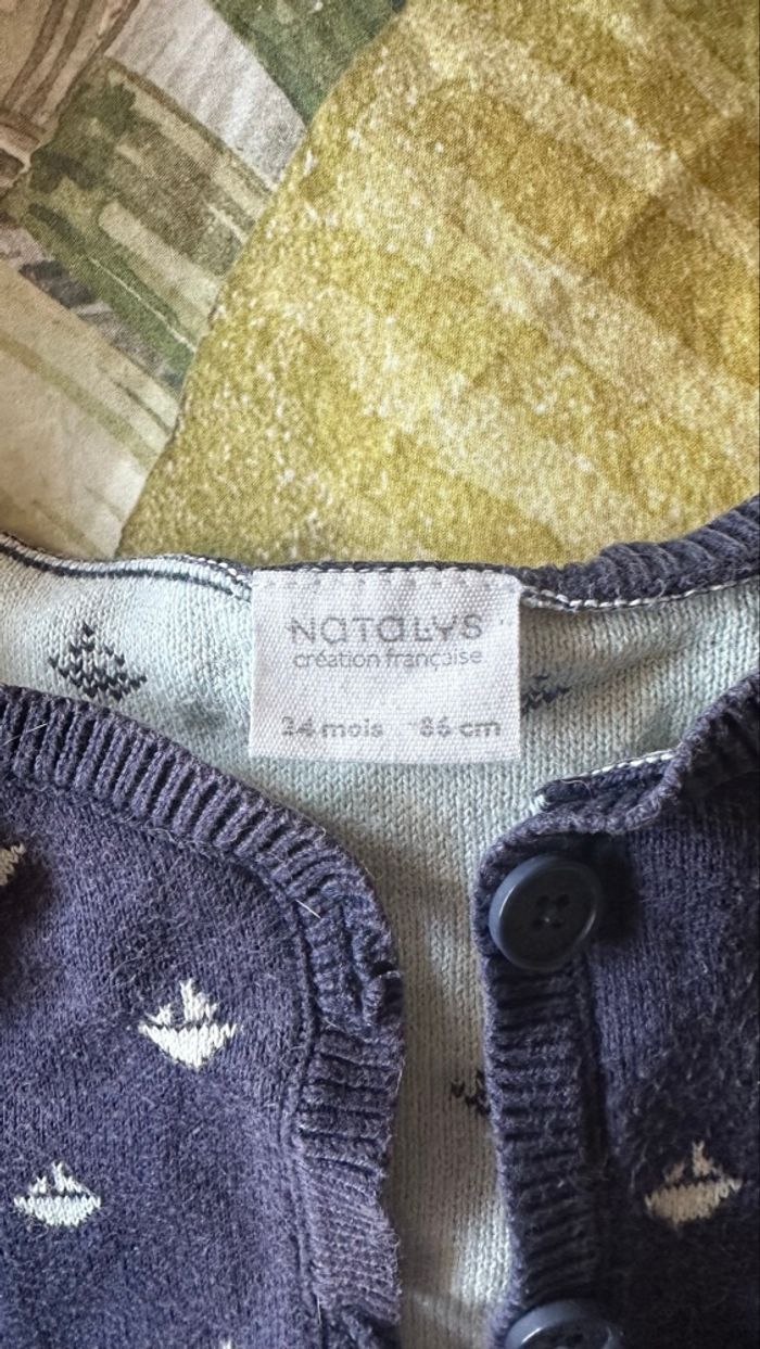 Gilet marin Natalys - photo numéro 2