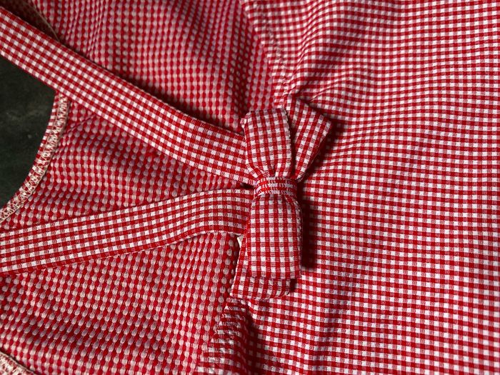 Maillot de bain vichy rouge Bardot 18 mois Bout'chou - photo numéro 3