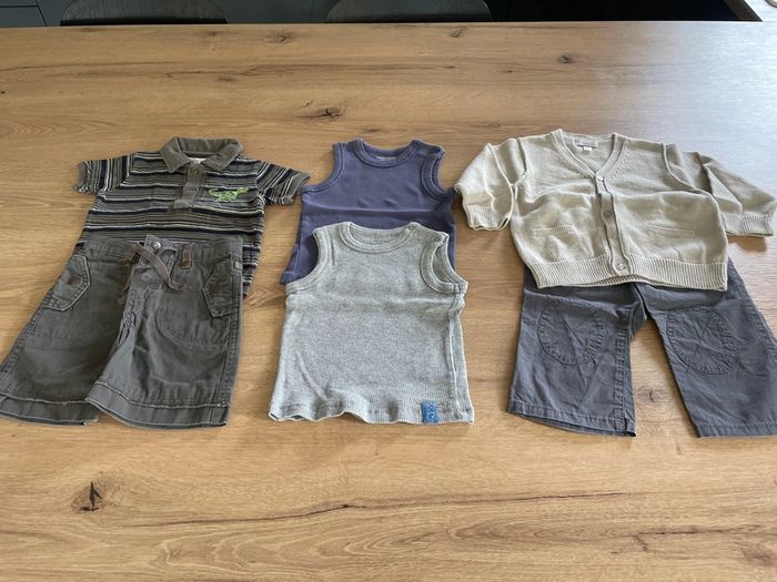 Lot vêtements, garçon été taille 9 mois
