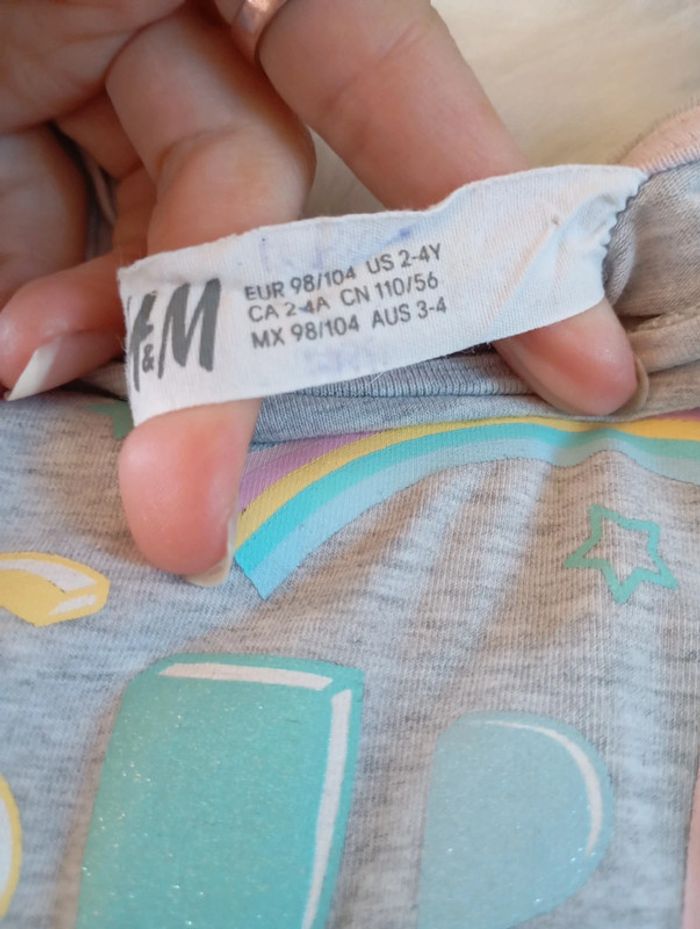 Gros Lot fille 💗 5 pièces  rentrée 2/4 ans h&m lupilu - photo numéro 11