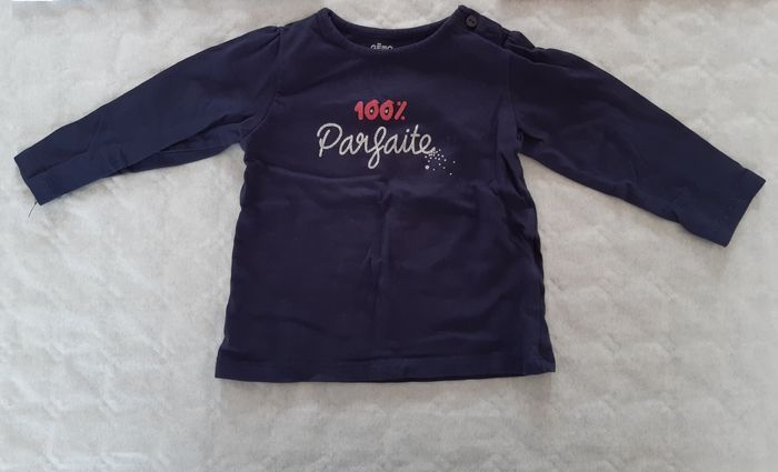 Lot de 3 tee shirt manches longues taille 18 mois