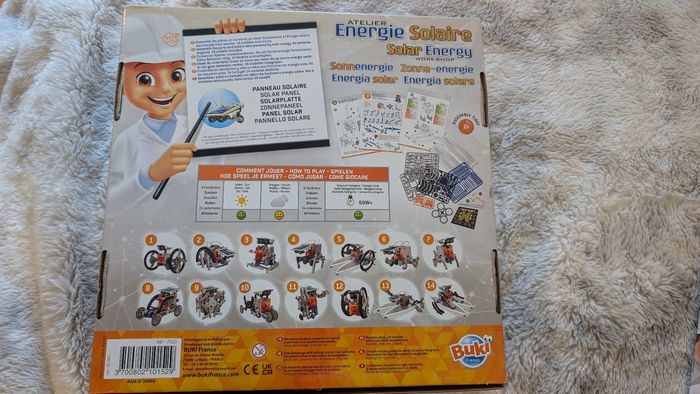 Jeu Atelier Énergie Solaire 14 en 1 de Buki - photo numéro 2