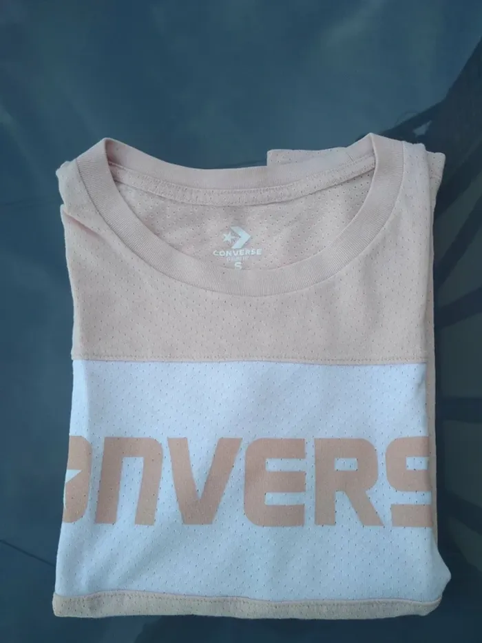 Tee Shirt Fille Converse - photo numéro 4