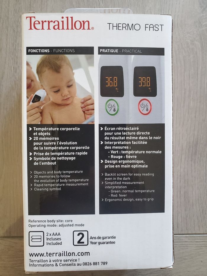 Thermomètre Teraillon 3en1. - photo numéro 3