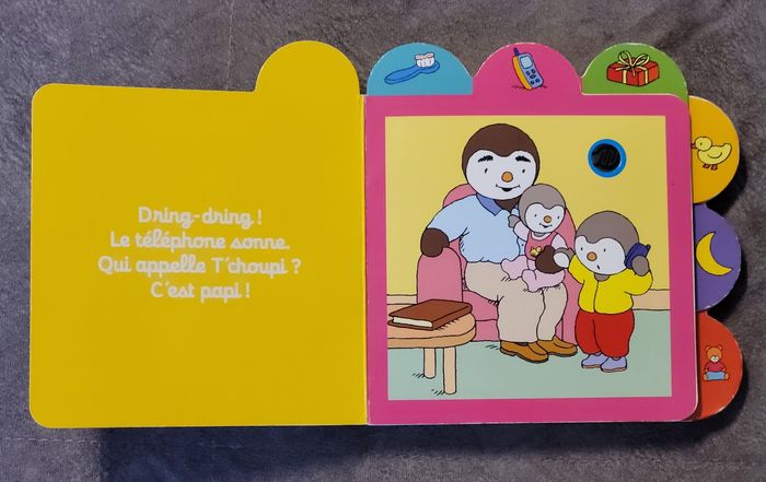 A la maison avec T'choupi - Tome 6 Thierry Courtin (Illustrations) - photo numéro 2