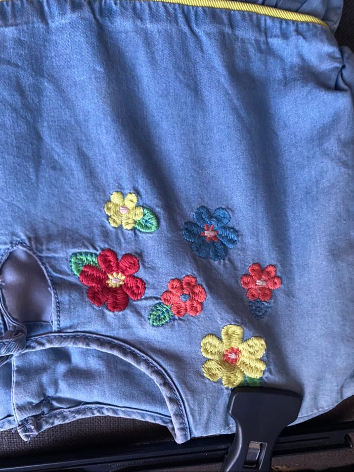 Robe broderie fleur DPAM - photo numéro 5
