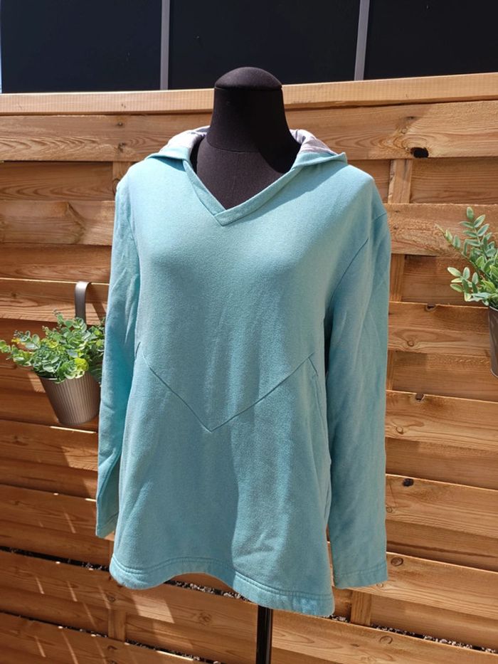 Sweat à capuche Captain Tortue taille 0 - photo numéro 2