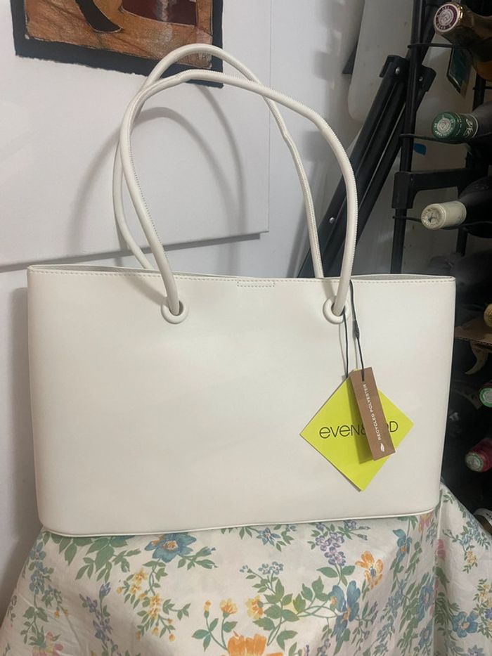 Sac de très grande marque 🌷 Sac à main blanc zalando Even&odd - photo numéro 16