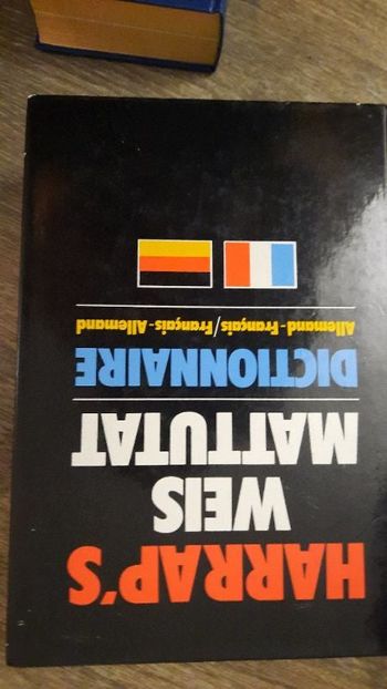 Dictionnaire français allemand