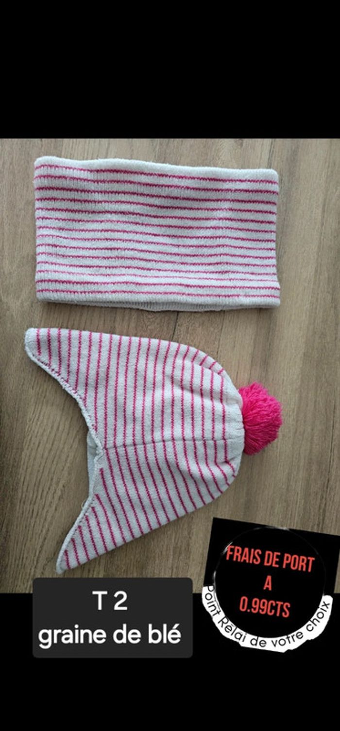 Bonnet + tour du cou Fille T2 - photo numéro 12